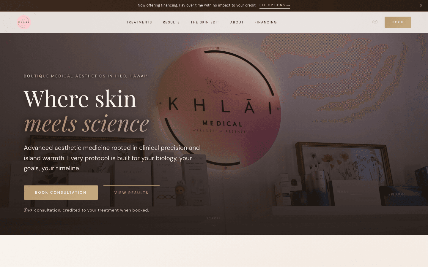 Khlai Medical built by Ascend Creative