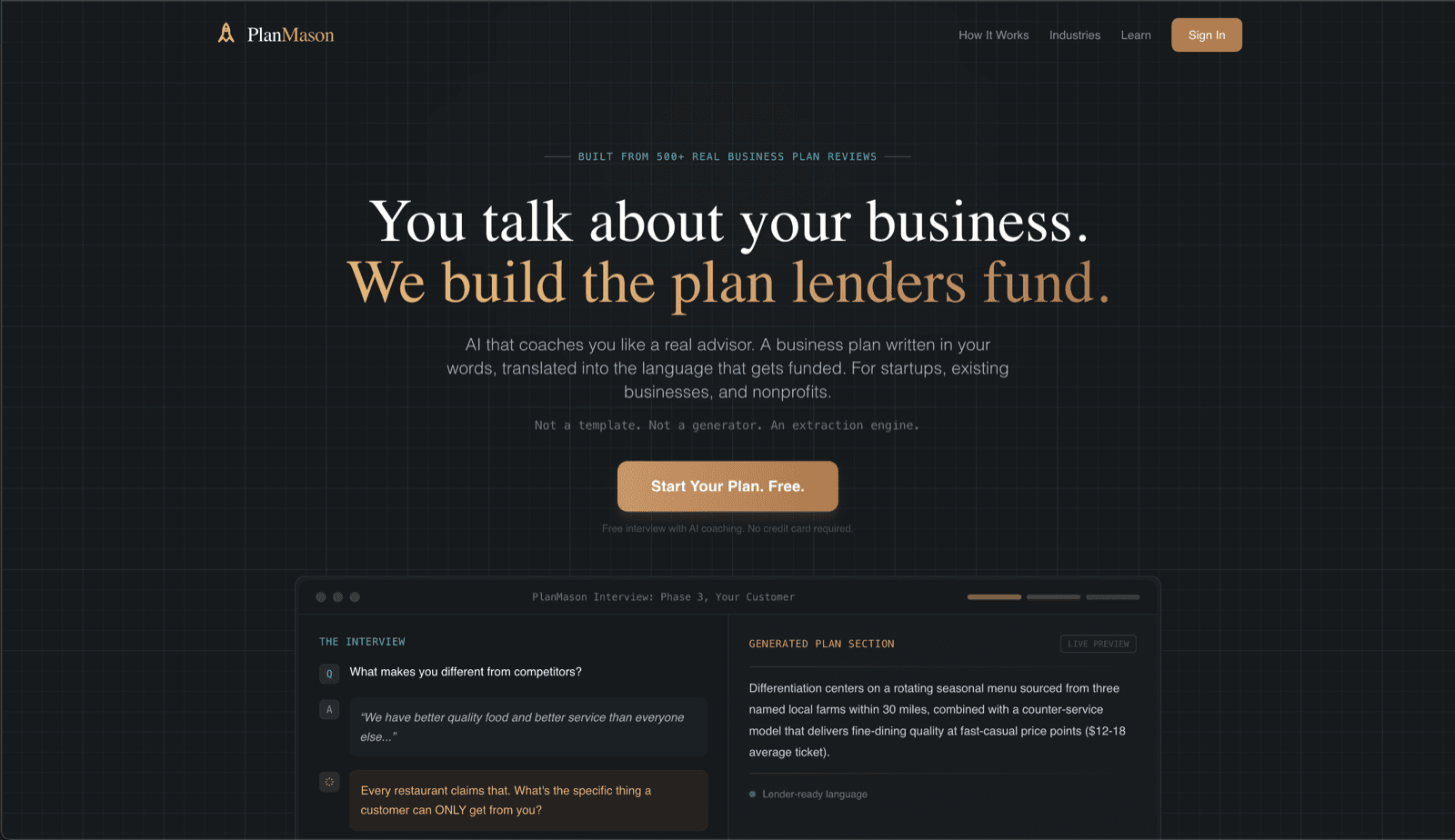PlanMason built by Ascend Creative